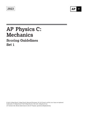 Thumbnail for Ap23 Sg Physics C Mech Set 1