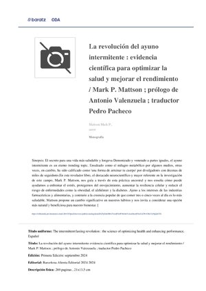 Thumbnail for La revolución del ayuno intermitente