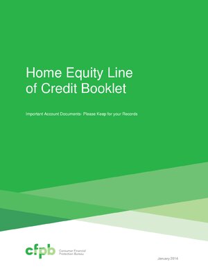 Thumbnail for Home Equity Line of Credit Booklet