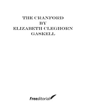 Thumbnail for Cranford by Elizabeth Cleghorn Gaskell
