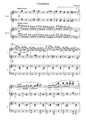 Thumbnail for Tsfasman, Alexander - Jazz Suite for Piano and Orchestra - I - Snowflakes