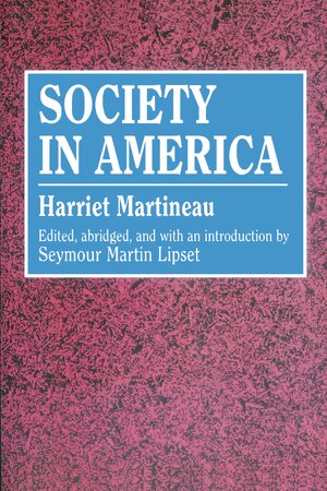 Thumbnail for Society in America (Volume 1) by Harriet Martineau