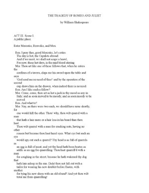 Thumbnail for Romeo And Juliet Act 3