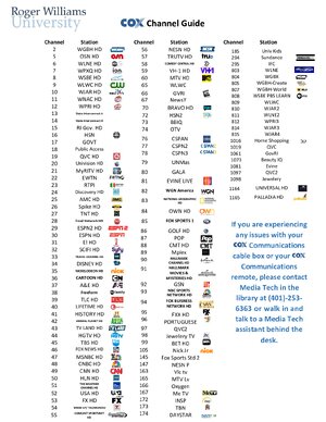 Thumbnail for Cox Channel Guide