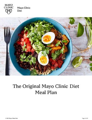 Thumbnail for Mayo Clinic Diet Meal Plan