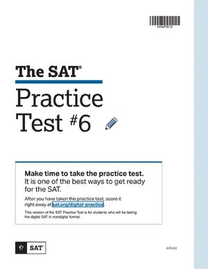 Thumbnail for Sat Practice Test 6 Digital