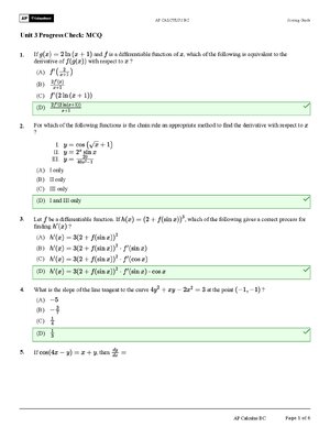(PDF) Unit 3 Progress Check: MCQ - Download