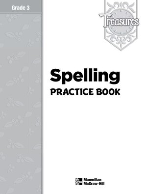 Thumbnail for 3rd Grade Spelling Practice Book