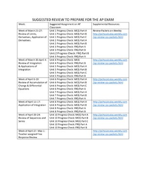 Thumbnail for Unit 1 Progress Check Mcq Part C Answers