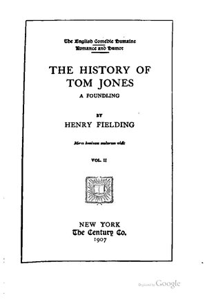 Thumbnail for The History Of Tom Jones