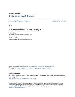 Thumbnail for The Hidden Injuries Of Overloading 'ADT