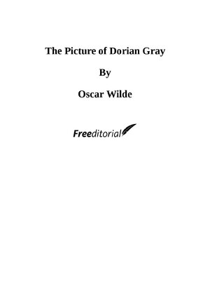 Thumbnail for The Picture of Dorian Gray by Oscar Wilde