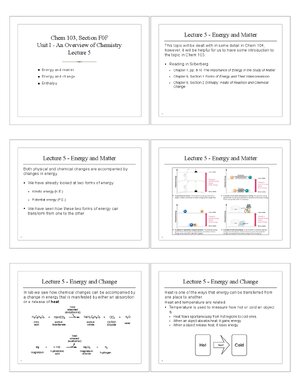 Thumbnail for Energy And Matter Lab 5