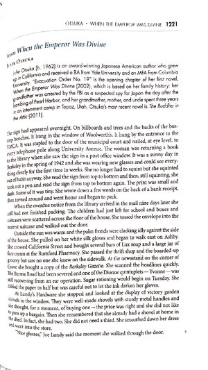 Thumbnail for When the Emperor Was Divine