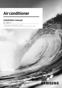 CAC 18 48K Standard Max Heat 40 CO Outdoor Installation Manual DB68 11274A 01 D04 ENGLISH thumbnail