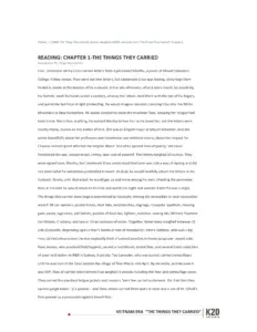 Excerpt from The Things They Carried thumbnail