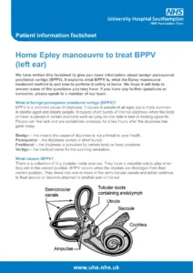Home Epley manoeuvre thumbnail