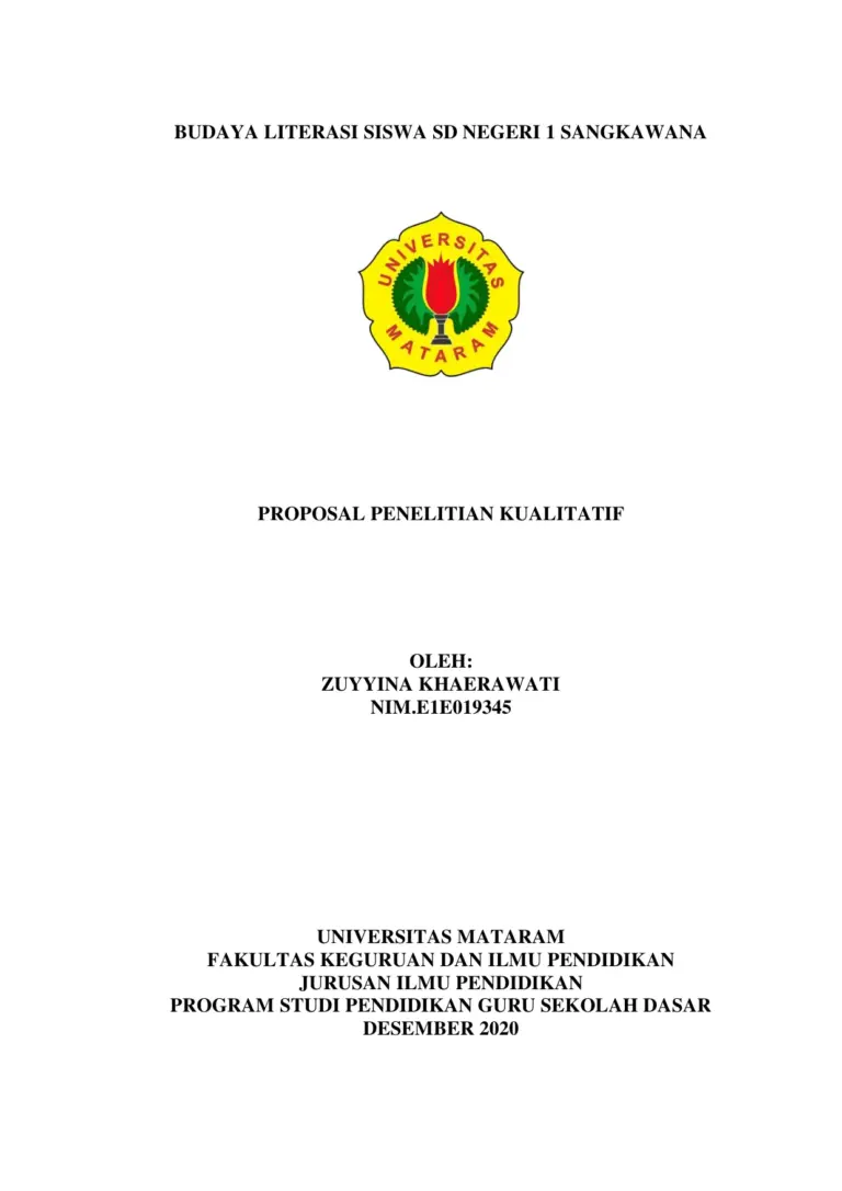 Proposal Penelitian Kualitatif Zuyyina Khaerawati