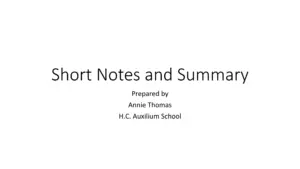 Short Note Writing thumbnail