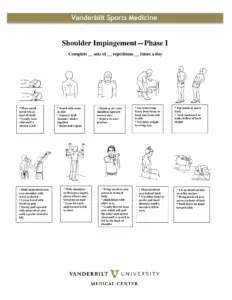 Shoulder Impingement Phase I Exercises thumbnail