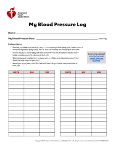 Blood Pressure Log thumbnail