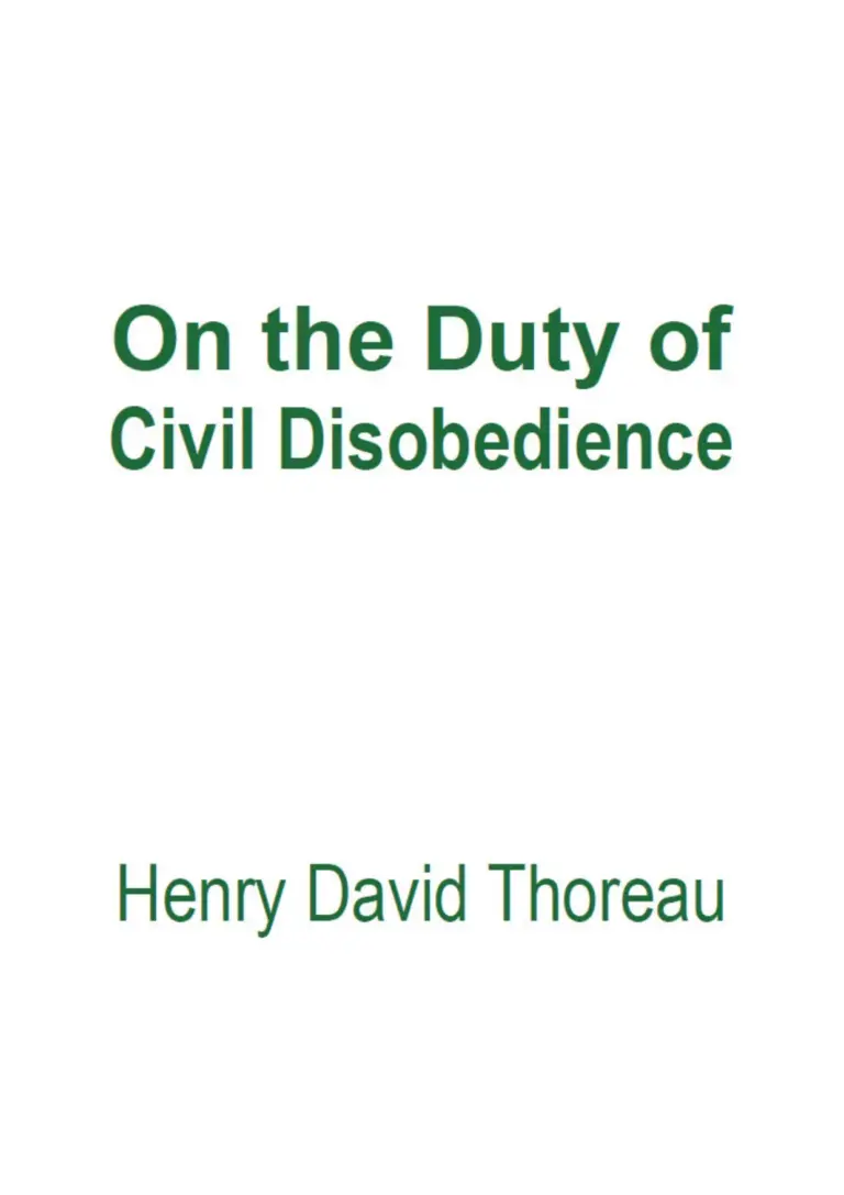 Civil Disobedience