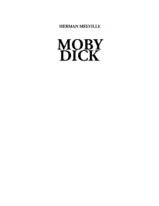 Moby Dick Herman Melville thumbnail
