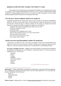 Semaglutide Diet Plan thumbnail