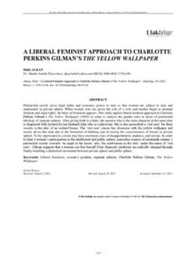 A Liberal Feminist Approach to Charlotte Perkins Gilman’s The Yellow Wallpaper thumbnail