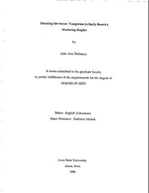Thumbnail for 1998 ThilmanyJA DrainingLifeForcesVampirism