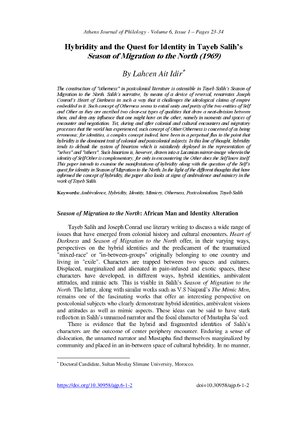 Thumbnail for Season of Migration to the North