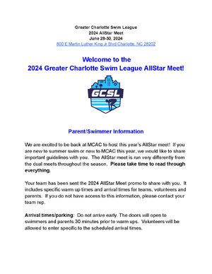 Thumbnail for 2024 Parent Swimmer AllStar Information 2
