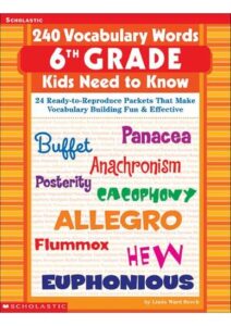 240 Vocabulary Words Kids Need To Know Grade 6 thumbnail