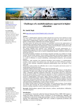Thumbnail for An overview on need and importance of multidisciplinary development of teachers