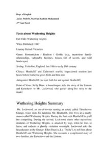 Facts about Wuthering Heights thumbnail