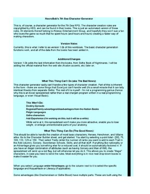 Thumbnail for 7th Sea Character Generator