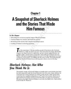 Chapter 1 A Snapshot of Sherlock Holmes thumbnail