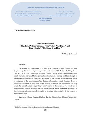 Thumbnail for Time and Gender in Charlotte Perkins Gilman’s