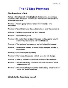 The 12 Step Promises - The Promises of AA thumbnail
