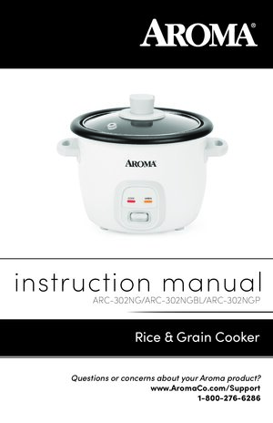 Thumbnail for Aroma Rice Cooker Instructions