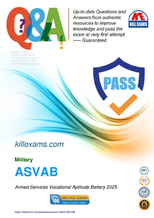 Thumbnail for Latest ASVAB Exam Questions and Practice Test 2025