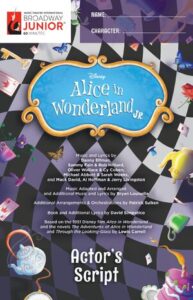 Alice In Wonderland Script thumbnail