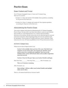 Ap Human Geography 2020 Practice Exam And Notes MCQ thumbnail