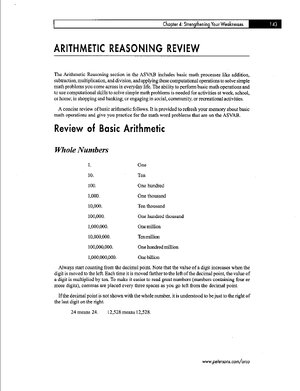 Thumbnail for Arithmetic Reasoning Review