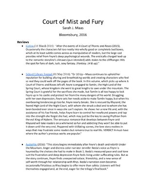 Thumbnail for Background Court Of Mist And Fury