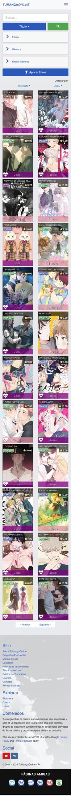 Thumbnail for Biblioteca TuMangaOnline