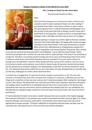 Thumbnail for Books Of The Month