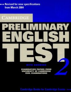 Cambridge Preliminary English Test 2 thumbnail