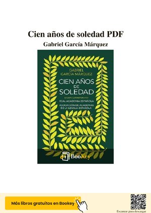 Thumbnail for Cien AñOs De Soledad PDF