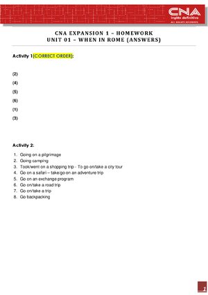 Thumbnail for Cna Expansion 1 Unit 01